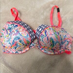 Victoria's Secret Multicolor Floral Bra